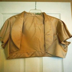 Cropped Luxury Jacket from David Bridal